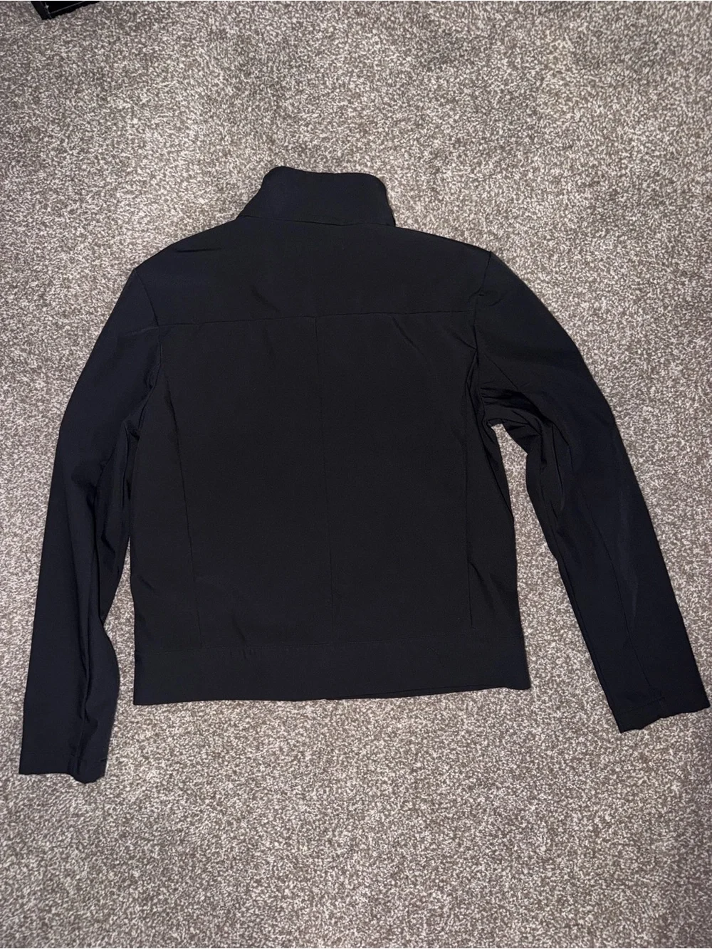 Kenneth Cole Black Lightweight Shirt Jacket